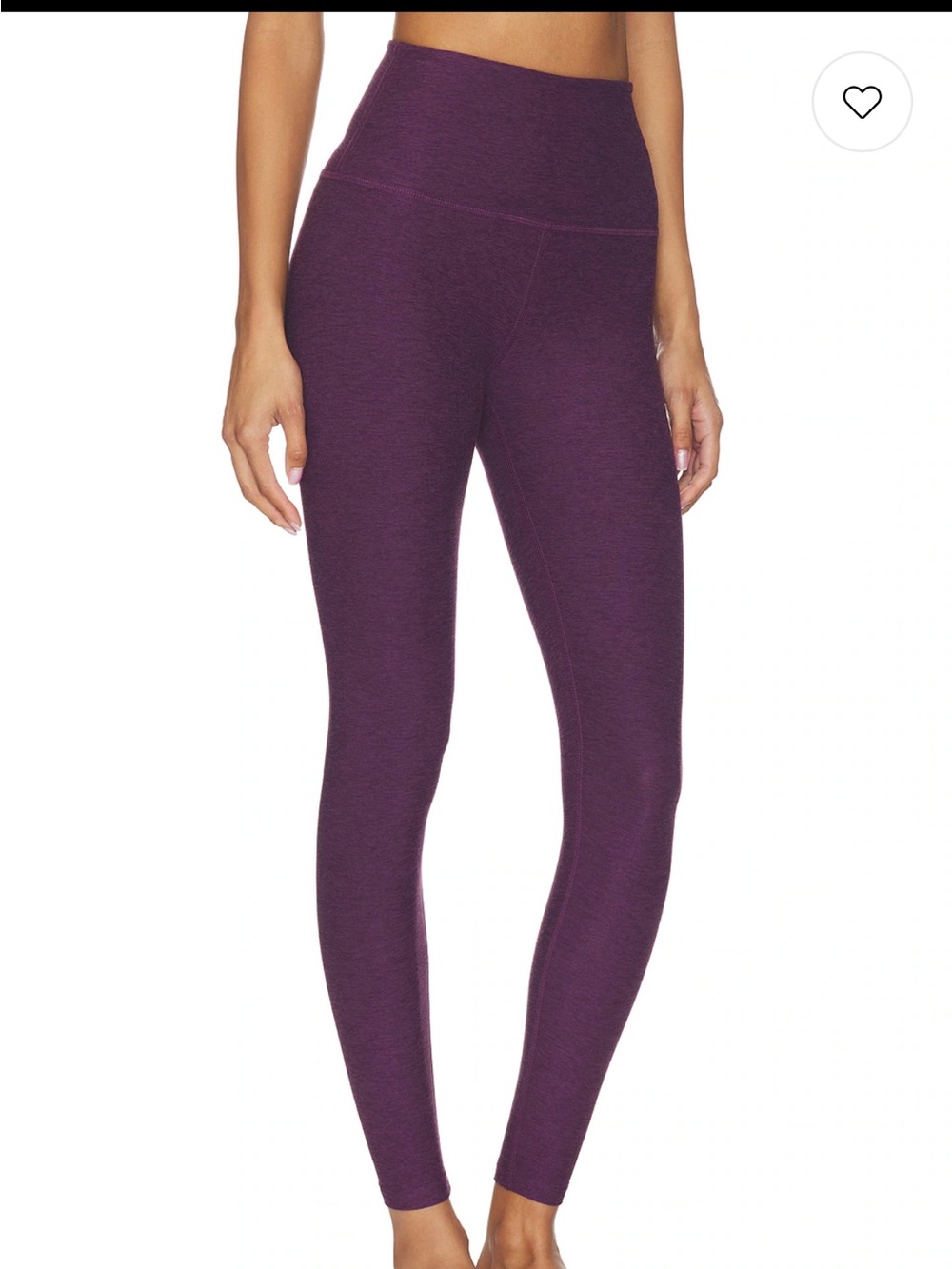 Beyond Yoga High-Waist Plum Leggings